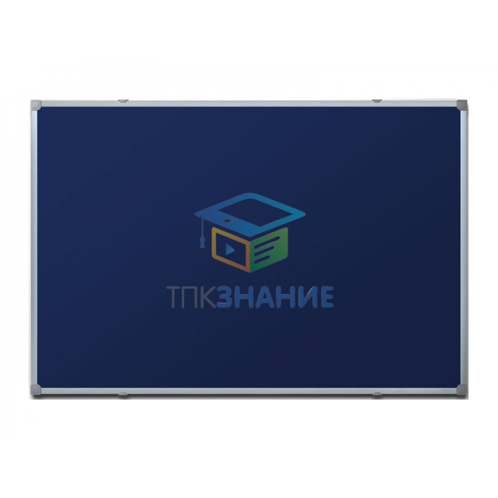 Информационная доска (ткань синяя)  ИД-1