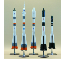 Коллекция моделей ракет носителей на базе Р7 (М1:100)